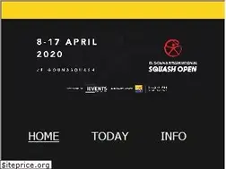 Sites similar to elgounasquashopen.com