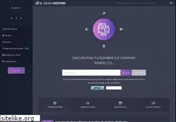 Sites similar to elgranhosting.com