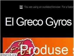 Sites similar to elgrecogyros.ro
