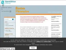 Sites similar to elh.revues.org