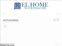 Sites similar to elhomenoticias.com