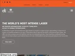 Sites similar to eli-beams.eu