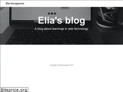 Sites similar to eliakaris.com