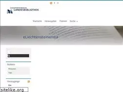 Sites similar to eliechtensteinensia.li
