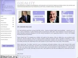 Sites similar to eliewieselfoundation.org