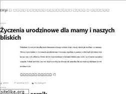 Sites similar to elif.pl