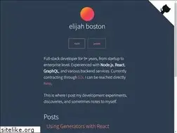 Sites similar to elijahboston.com