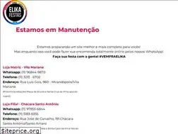 Sites similar to elikafestas.com.br