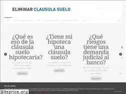 Sites similar to eliminar-clausula-suelo.es