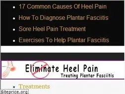 Sites similar to eliminateheelpain.com