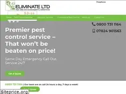Sites similar to eliminatesolutions.co.uk