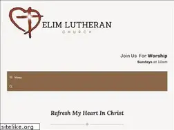 Sites similar to elimlutheran.net