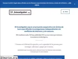 Sites similar to elinvestigador.org
