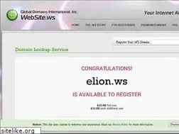 Sites similar to elion.ws