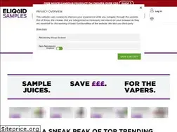 Sites similar to eliquidsamples.co.uk