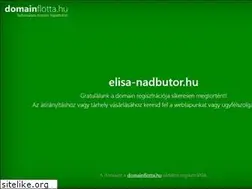 Sites similar to elisa-nadbutor.hu