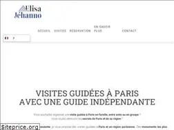 Sites similar to elisaguideparis.com