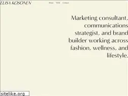 Sites similar to elisakosonen.com