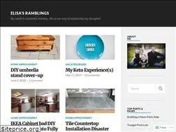 Sites similar to elisasramblings.com
