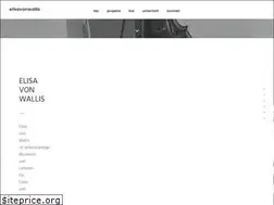 Sites similar to elisavonwallis.de