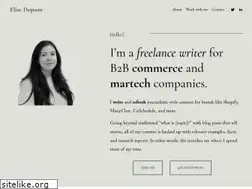Sites similar to elisedopson.co.uk