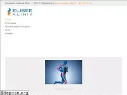 Sites similar to elisee-klinik.de