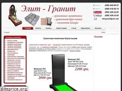Sites similar to elit-granit.com.ua