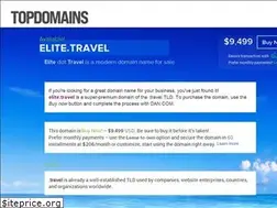 Sites similar to elite.travel
