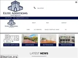 Sites similar to eliteadditions.com.au