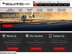 Sites similar to eliteaircrafttitle.com