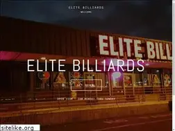 Sites similar to elitebilliards.com