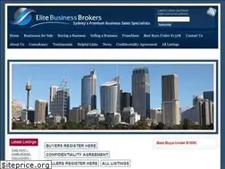 Sites similar to elitebusinessbrokers.com.au