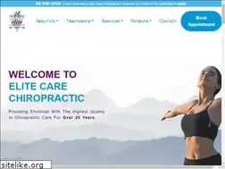 Sites similar to elitecarechiropractic.com