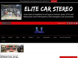 Sites similar to elitecarstereo.com
