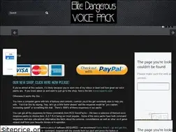 Sites similar to elitedangerousvoicepack.com