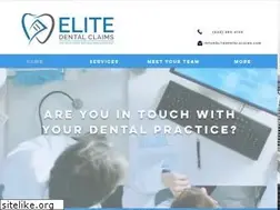 Sites similar to elitedentalclaims.com