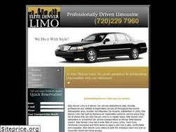 Sites similar to elitedenverlimo.com