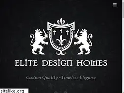 Sites similar to elitedesignhomes.com