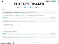 Sites similar to elitedevtracker.com