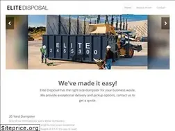 Sites similar to elitedisposalinc.com