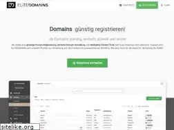 Sites similar to elitedomains.de