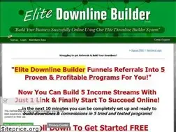 Sites similar to elitedownlinebuilder.com