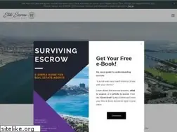 Sites similar to eliteescrowservices.com