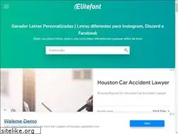 Sites similar to elitefont.com