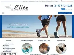 Sites similar to elitefootankle.com