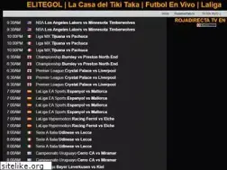 Sites similar to elitegoltv.stream