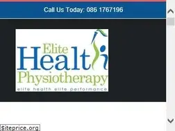 Sites similar to elitehealthphysio.com