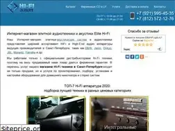 Sites similar to elitehifi.spb.ru