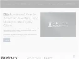 Sites similar to eliteinvestments.com