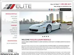 Sites similar to eliteluxuryrentals.com